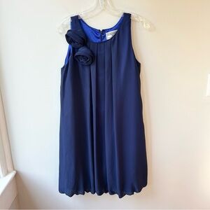 Jessica Howard bubble hem chiffon mini dress